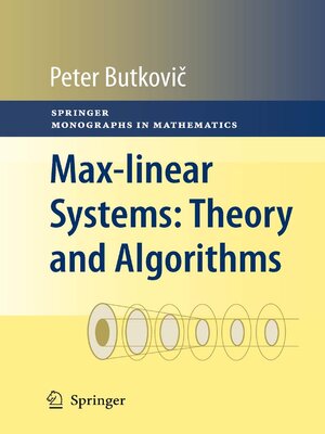 cover image of Max-linear Systems